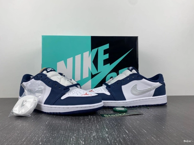 Bmlin SB CJ7891-400 Navy 1 Midnight Low Jordan 0701
